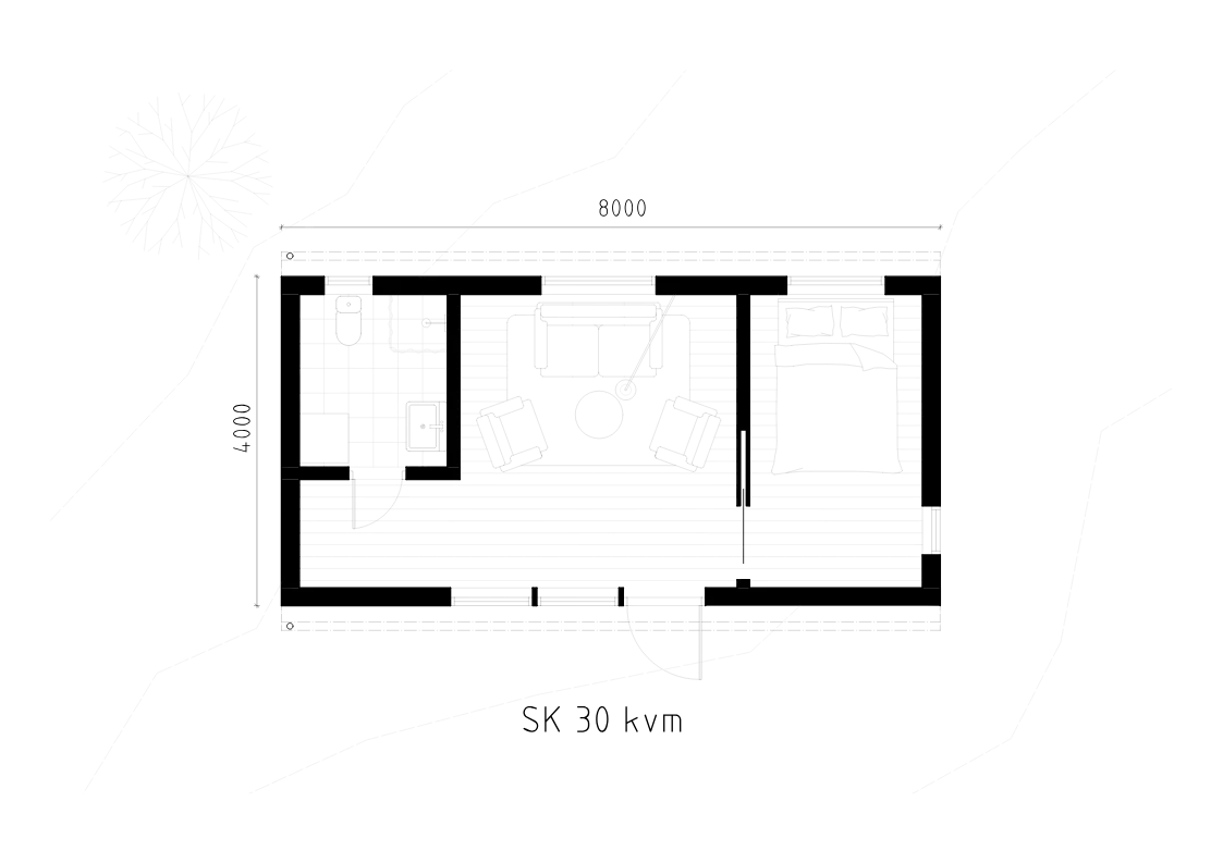 Planlösning alternativ